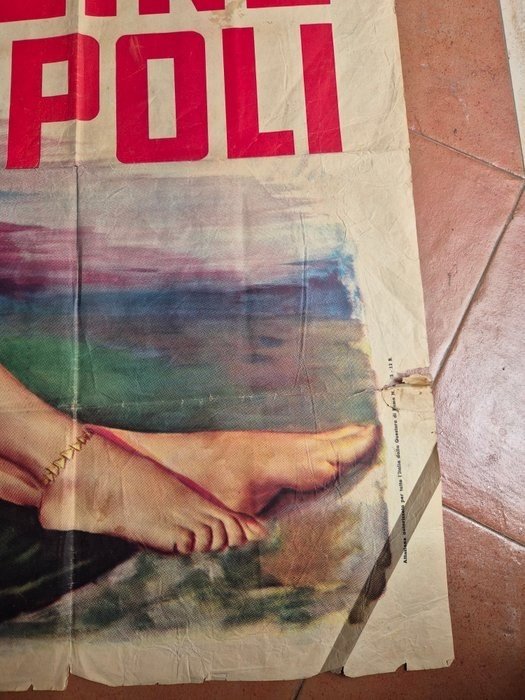 LA VERGINE DI TRIPOLI Manifesto Poster Locandina Cinema 1955 - …