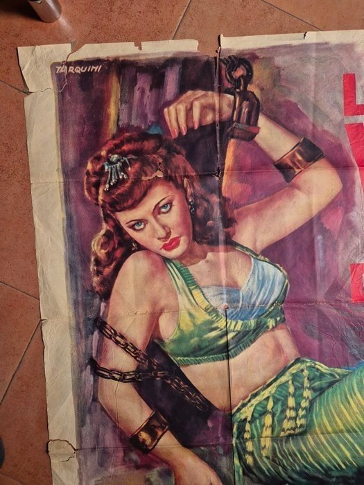 LA VERGINE DI TRIPOLI Manifesto Poster Locandina Cinema 1955 - …