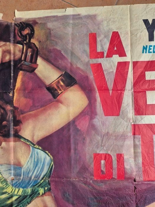 LA VERGINE DI TRIPOLI Manifesto Poster Locandina Cinema 1955 - …