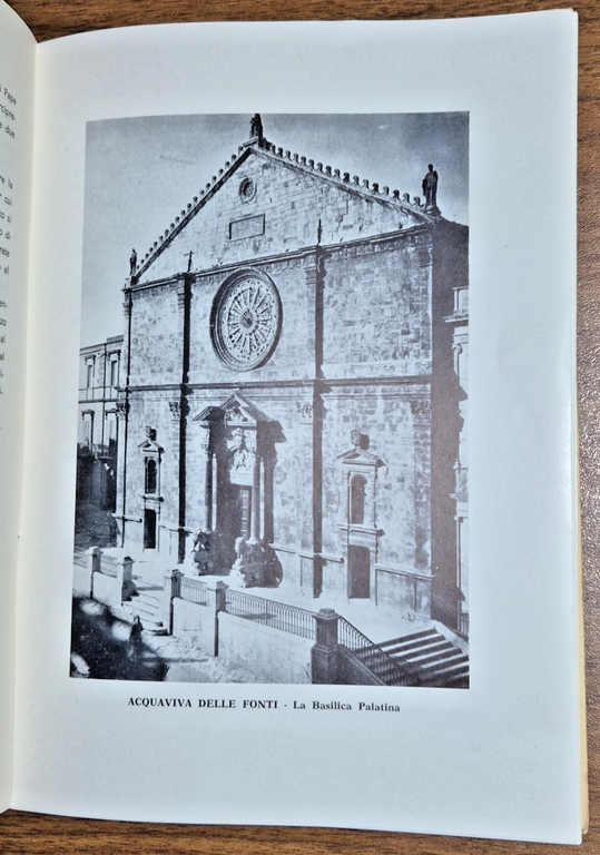 LA VICENDA DELLE BASILICHE PALATINE PUGLIESI di Giovanni Carucci 1961 …