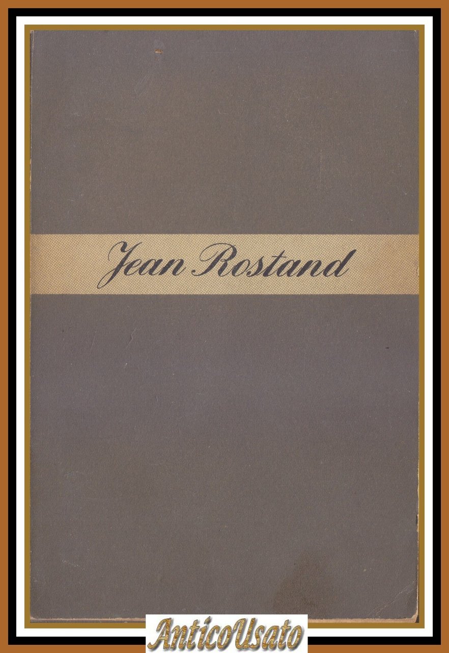 LA VITA DEL BACO DA SETA di Jean Rostand 1947 …