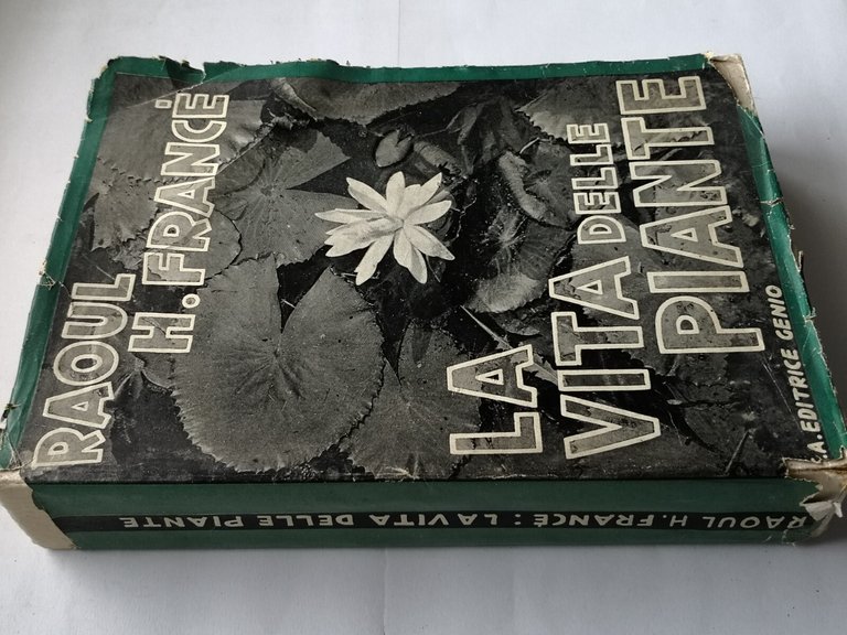 LA VITA DELLE PIANTE di Raoul Francé 1933 Genio Libro …