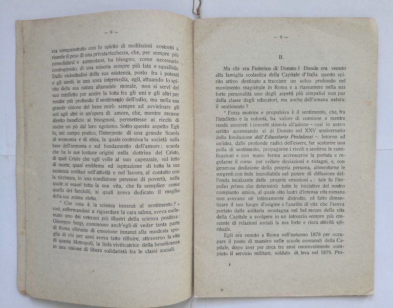 LA VITA E L'OPERA FEDERICO DI DONATO Giacomo Tauro 1920 …