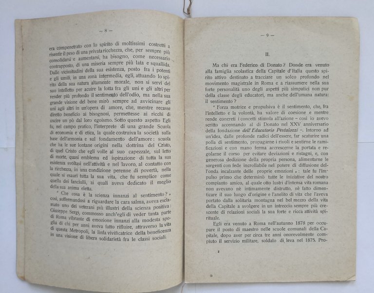 LA VITA E L'OPERA FEDERICO DI DONATO Giacomo Tauro 1920 …