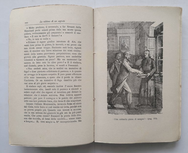 LA VITTIMA DI UN SEGRETO Spillmann 1943 SEI Libro romanzo …