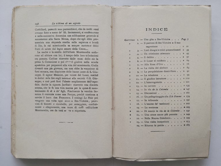 LA VITTIMA DI UN SEGRETO Spillmann 1943 SEI Libro romanzo …