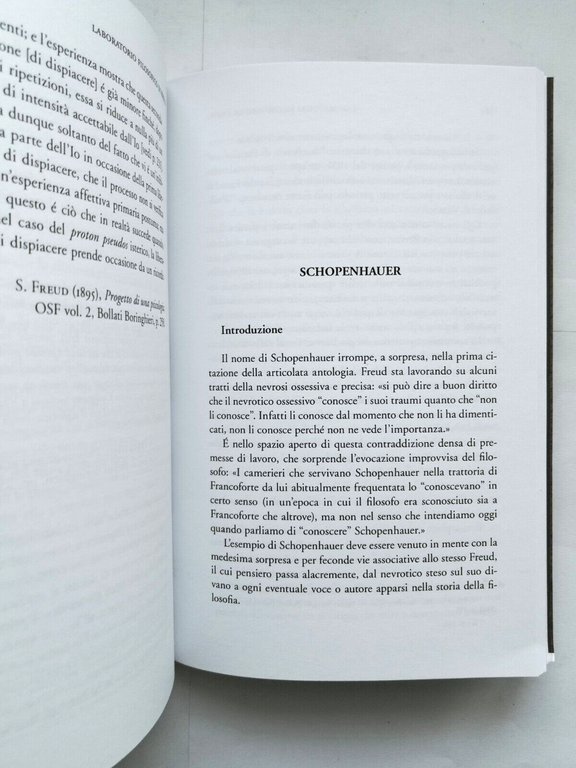 LABORATORIO FILOSOFICO DI FREUD Testi di Verenna Ferrarini 2015 SIC …