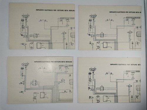 LANCIA BETA 1300 1600 2000 berlina 2 serie libretto uso …