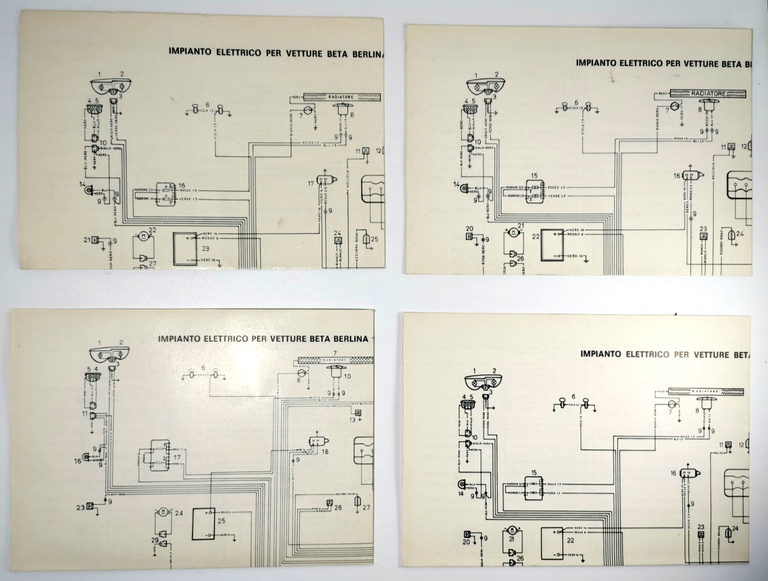 LANCIA BETA 1300 1600 2000 berlina 2 serie libretto uso … | Immagine Gallery 2