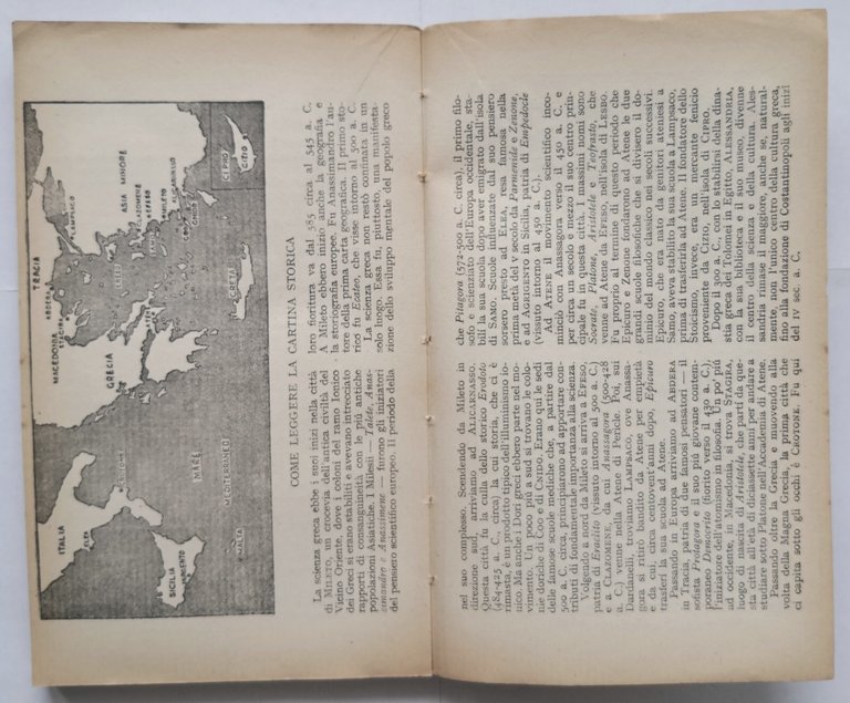 LAVORO INTELLETTUALE LAVORO MANUALE NELL'ANTICA GRECIA di Farrington 1953 Libro