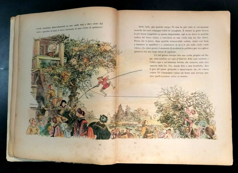 LE ALLEGRE AVVENTURE DI TIL ULENSPIGHEL di Fernando Palazzi 1945 …