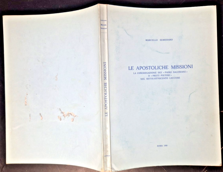LE APOSTOLICHE MISSIONI preti salesiani nel leccese di Marcello Semeraro … | Immagine Gallery 2