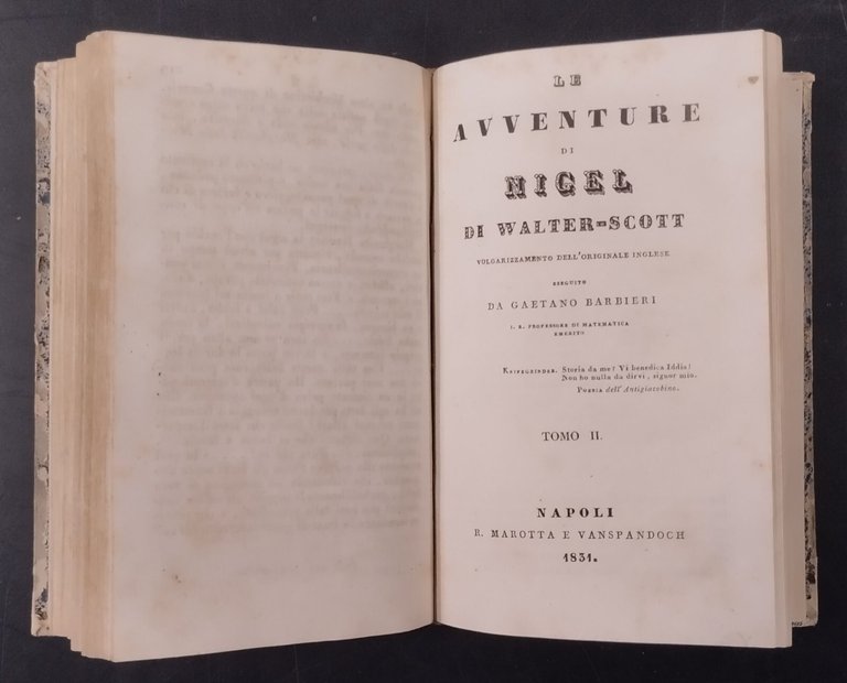 LE AVVENTURE DI NIGEL Walter Scott 4 Volumi in 2 … | Immagine Gallery 4