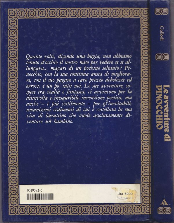 LE AVVENTURE DI PINOCCHIO Carlo Collodi 1981 Mondadori libro illustrato …