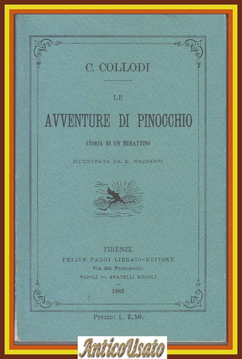 LE AVVENTURE DI PINOCCHIO di Collodi 1991 REPRINT illustrato Mazzanti … | Immagine principale