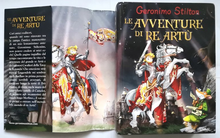 LE AVVENTURE DI RE ARTÙ Geronimo Stilton 2011 Piemme libro …