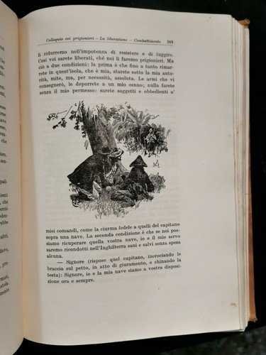 LE AVVENTURE DI ROBINSON CRUSOE Defoe 1940 Hoepli libro per … | Immagine Gallery 3