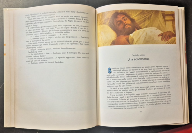 LE AVVENTURE DI SANDOKAN 1975 Giunti Marzocco Riduzione dallo sceneggiato …