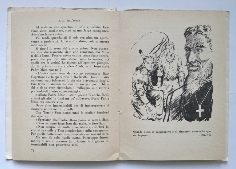 LE AVVENTURE DI SASSOLUCENTE Dell'Acqua Volume II 1963 ISME Libro …