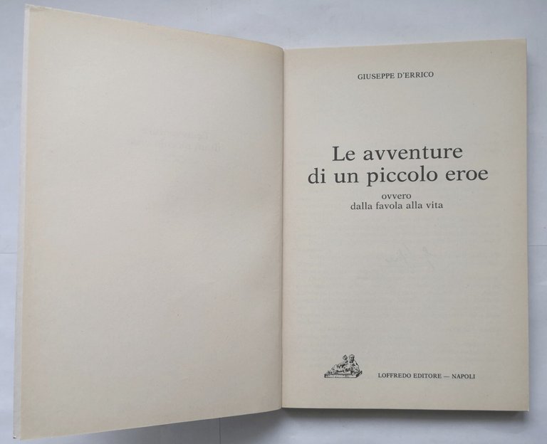 LE AVVENTURE DI UN PICCOLO EROE Giuseppe D'Errico 1980 Loffredo …