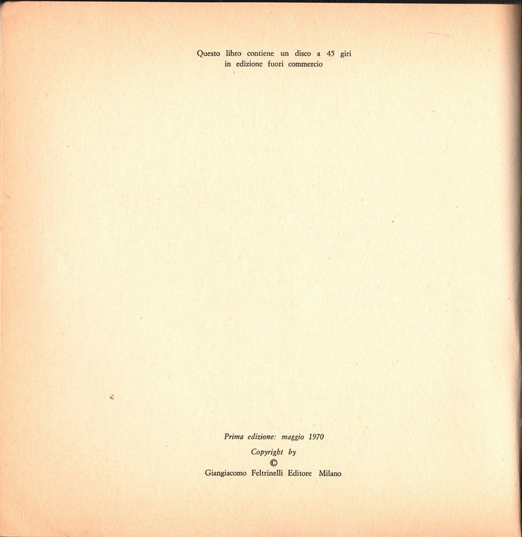 LE BALLATE DI FRANCO TRINCALE libro + disco 45 giri …