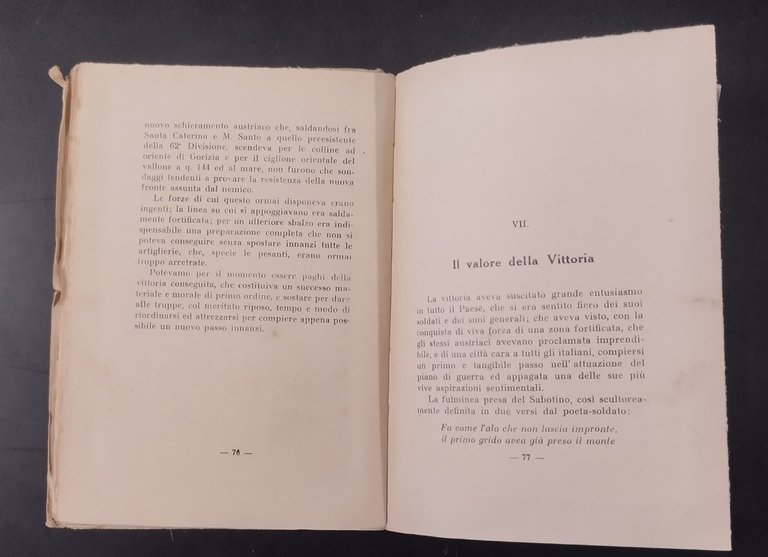 LE BATTAGLIE DI GORIZIA E BAISIZZA Carlo Geloso 1928 libreria …