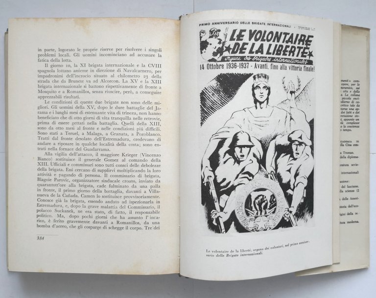 LE BRIGATE INTERNAZIONALI IN SPAGNA di Luigi Longo 1956 Editori …