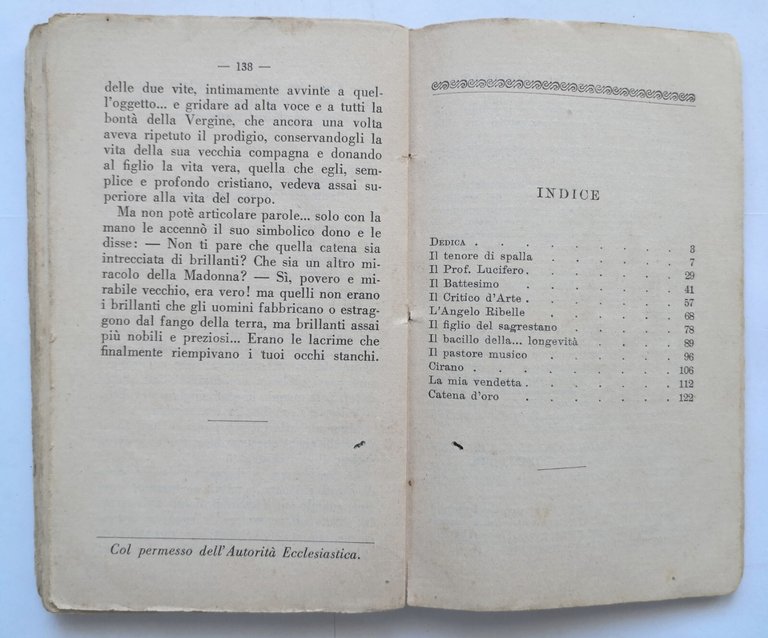 LE CAMPANE DEL SABATO novelle di Rufillo Uguccioni 1932 SEI …