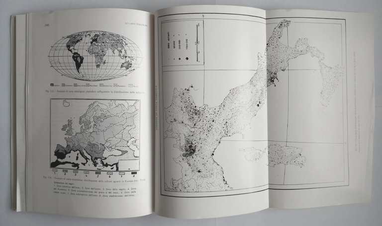 LE CARTE GEOGRAFICHE costruzione interpretazione di Alberto Mori 1986 Libro