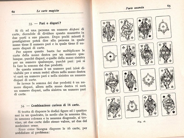 LE CARTE MAGICHE di Ph De Frank 1975 Cisalpino Goliardica …