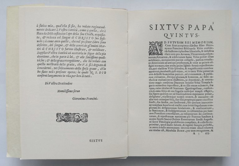 LE COSE MARAVIGLIOSE DELL'ALMA CITTÀ DI ROMA Francini 1973 REPRINT …