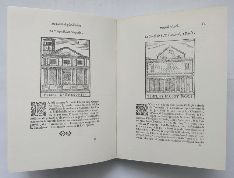 LE COSE MARAVIGLIOSE DELL'ALMA CITTÀ DI ROMA Francini 1973 REPRINT …