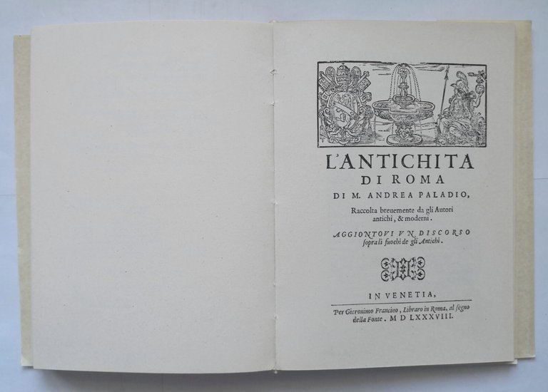 LE COSE MARAVIGLIOSE DELL'ALMA CITTÀ DI ROMA Francini 1973 REPRINT …
