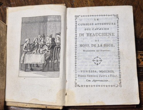 LE CURIOSE AVVENTURE DEL CAVALIER DI BEAUCHENE di De la …