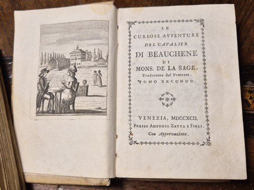 LE CURIOSE AVVENTURE DEL CAVALIER DI BEAUCHENE di De la …