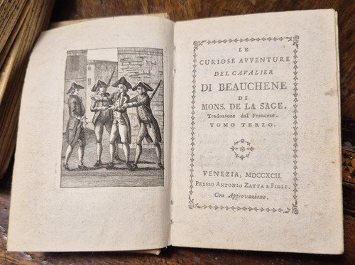 LE CURIOSE AVVENTURE DEL CAVALIER DI BEAUCHENE di De la …