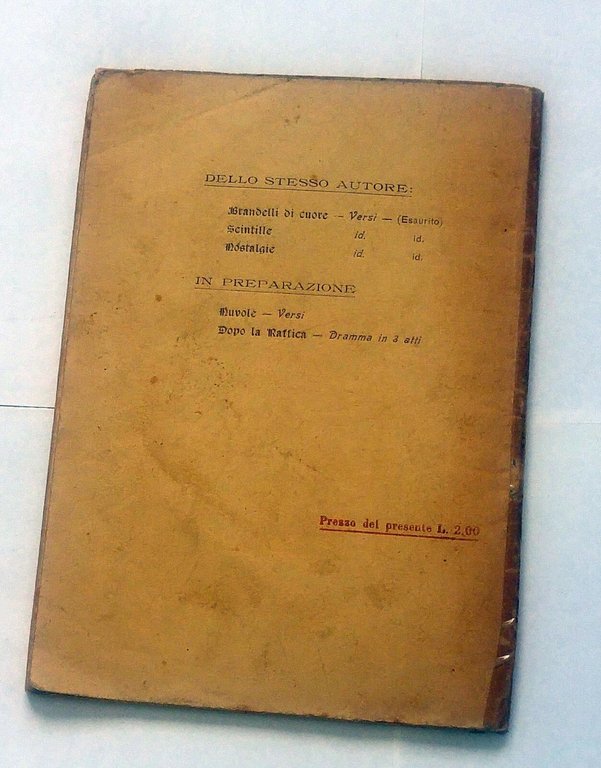 LE DUE VOCALI versi di Vincenzo Modoni 1921 editrice del …