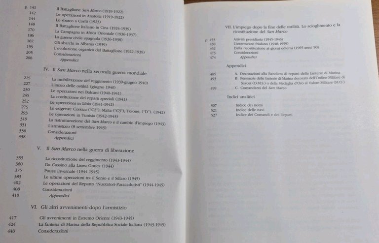 LE FANTERIE DI MARINA ITALIANE Fulvi Manzari Marcon Miozzi 1998 …