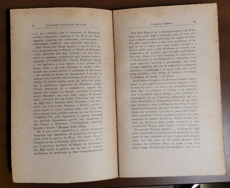 LE FILOSOFIE E LE RELIGIONI DELL'INDIA di Yoghi Ramacharaka 1935 …