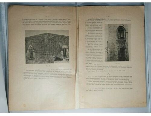 LE FINESTRE DELL'ARCHITETTURA MEDIOEVALE IN PUGLIA di Antonino Vinaccia 1910