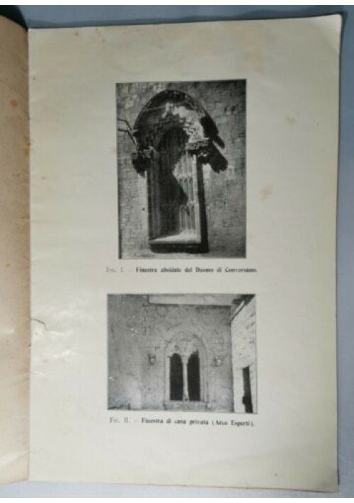 LE FINESTRE DELL'ARCHITETTURA MEDIOEVALE IN PUGLIA di Antonino Vinaccia 1910