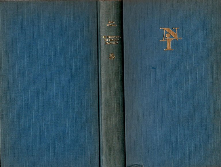 LE FINESTRE DI PIAZZA NAVONA Silvio D'Amico 1961 Mondadori Libro …