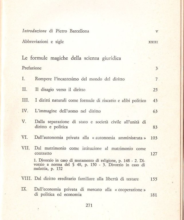 LE FORMULE MAGICHE DELLA SCIENZA GIURIDICA di Rudolf Wietholter Laterza …