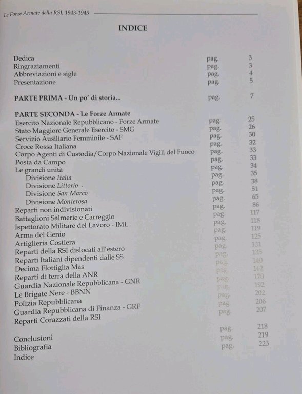 LE FORZE ARMATE DELLA RSI 1943 1945 Forze di Terra …