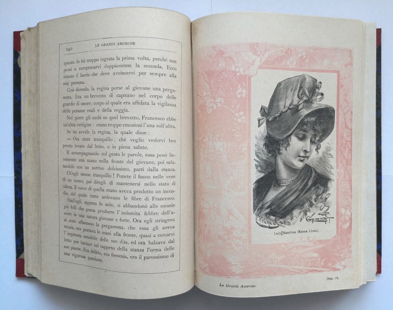 LE GRANDI AMOROSE di Italo Fiorentino 1889 Edoardo Perino Libro …