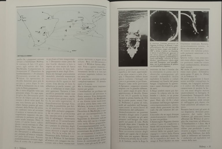 LE GRANDI BATTAGLIE AERONAVALI di Giorgio Gibertini 1998 Delta Libro