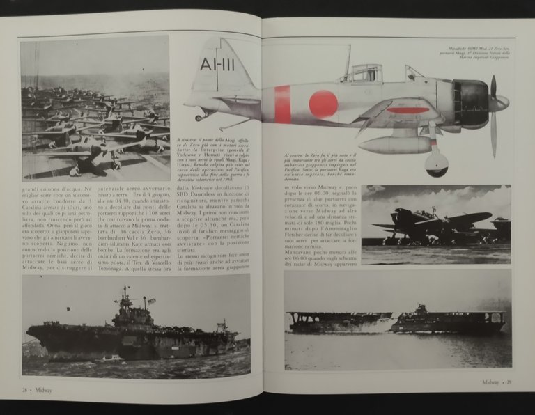 LE GRANDI BATTAGLIE AERONAVALI di Giorgio Gibertini 1998 Delta Libro