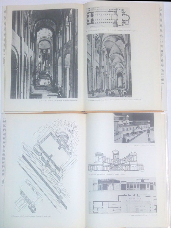 LE GRANDI CIVILTA' ARCHITETTONICHE 4 volumi cofanetto 1963 Rizzoli greca …