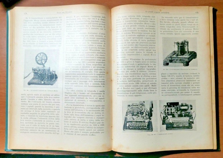 LE GRANDI SCOPERTE SCIENTIFICHE di Italo Del Giudice 1941 Nerbini …