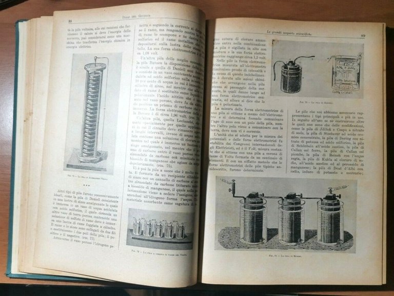 LE GRANDI SCOPERTE SCIENTIFICHE di Italo Del Giudice 1941 Nerbini …